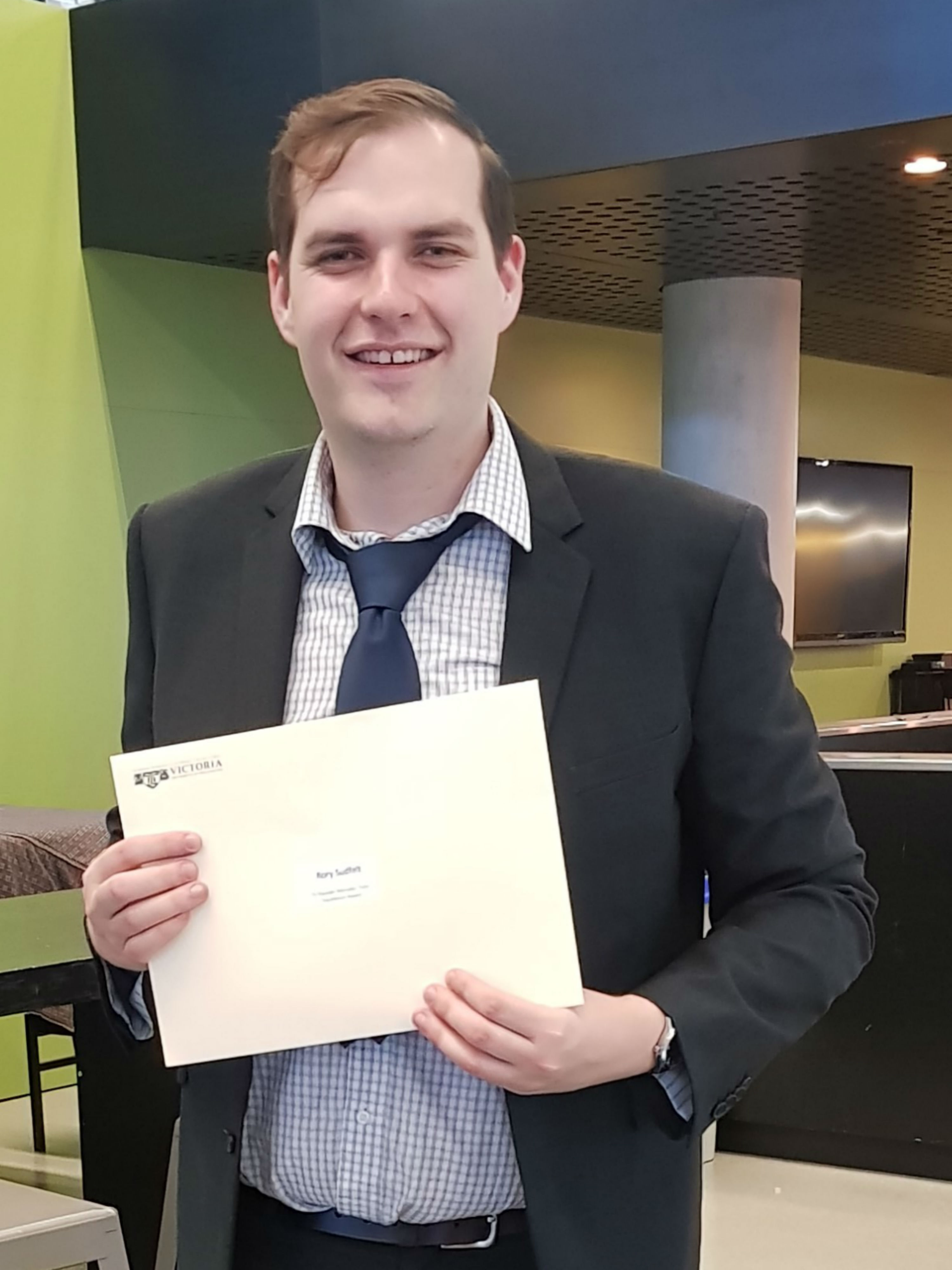 Tutor Excellence Award Rory Sudfelt