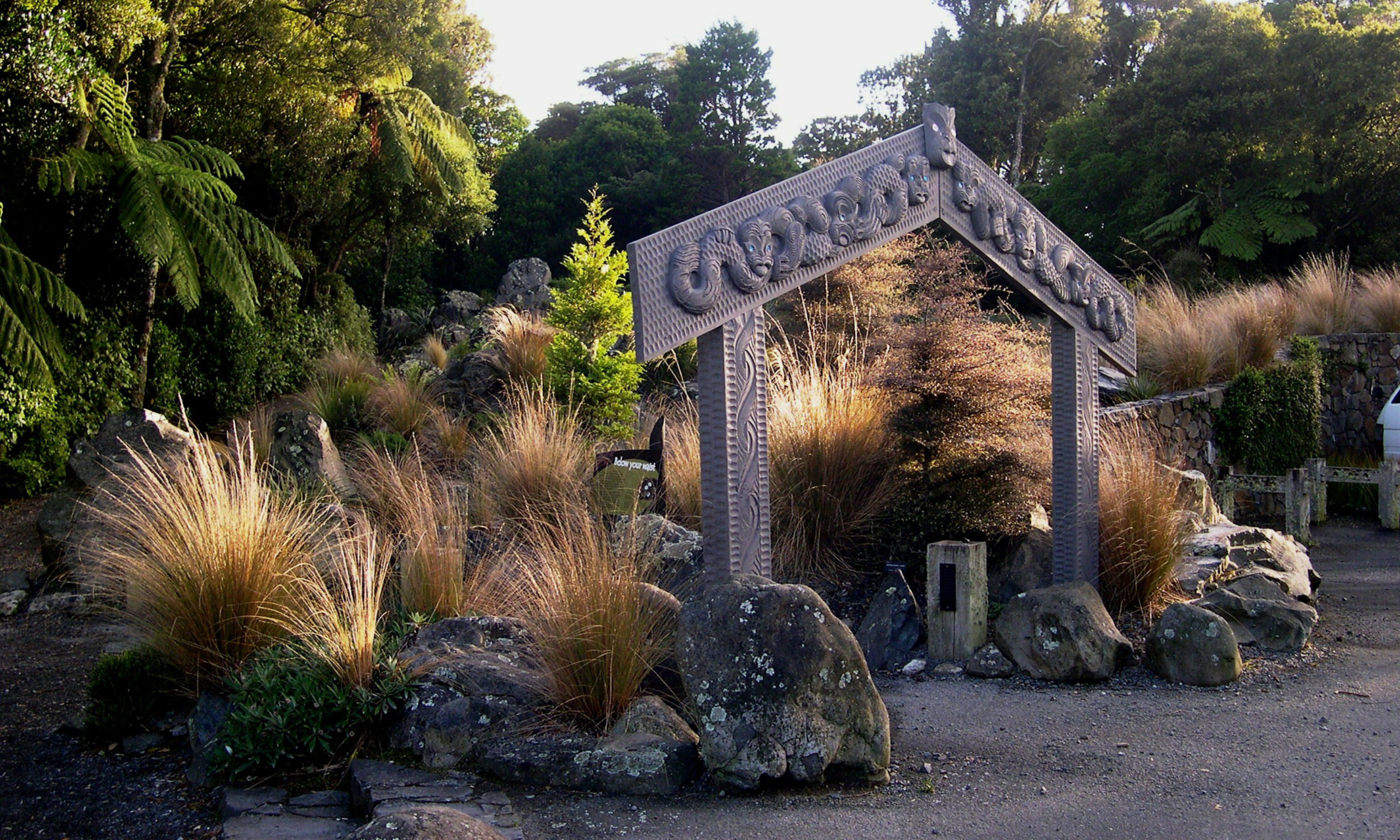 Otari-Wilton's Bush entrance way.