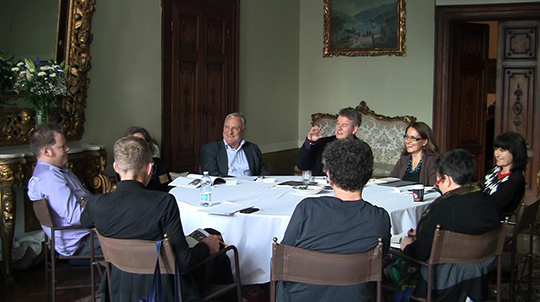 Round table at the Venice Bienniale