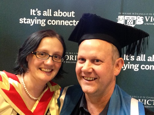 Andrew Clouston and Mairead de Roiste