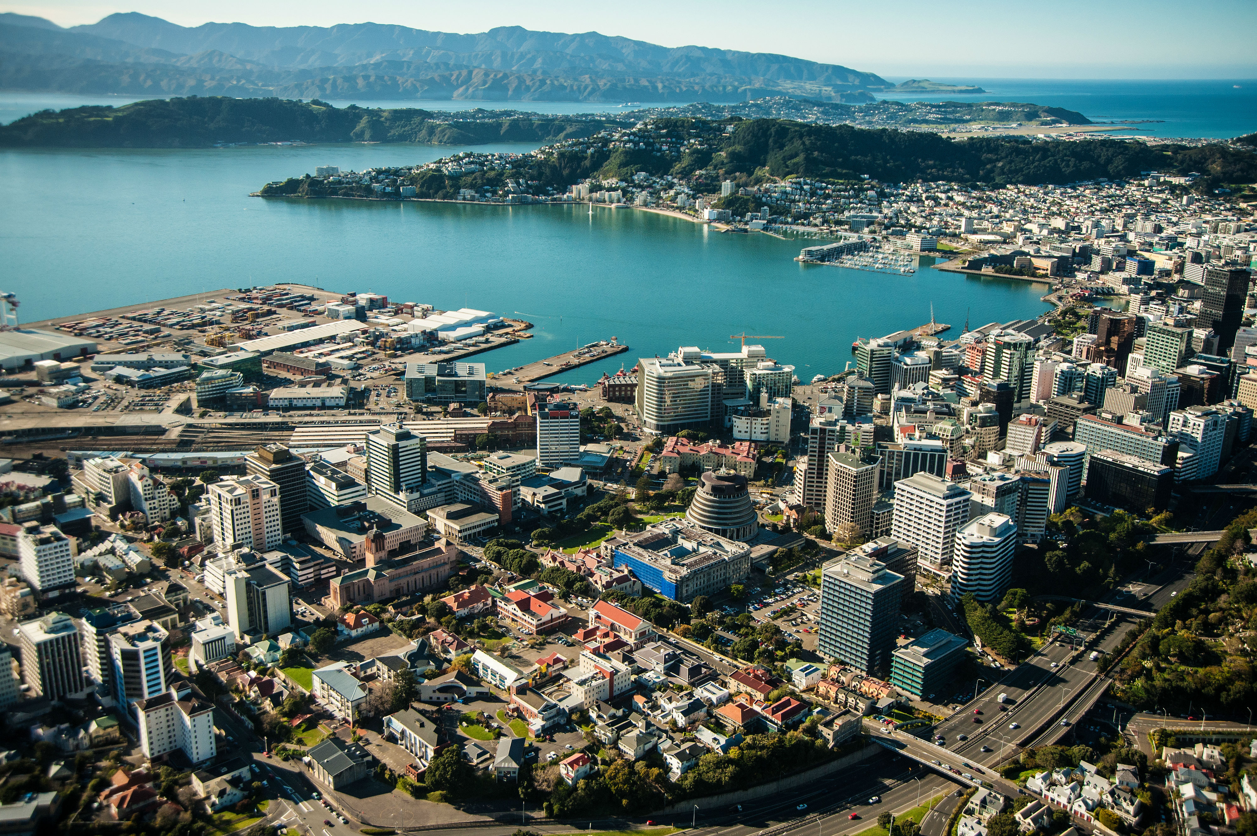 Aerial of wellington