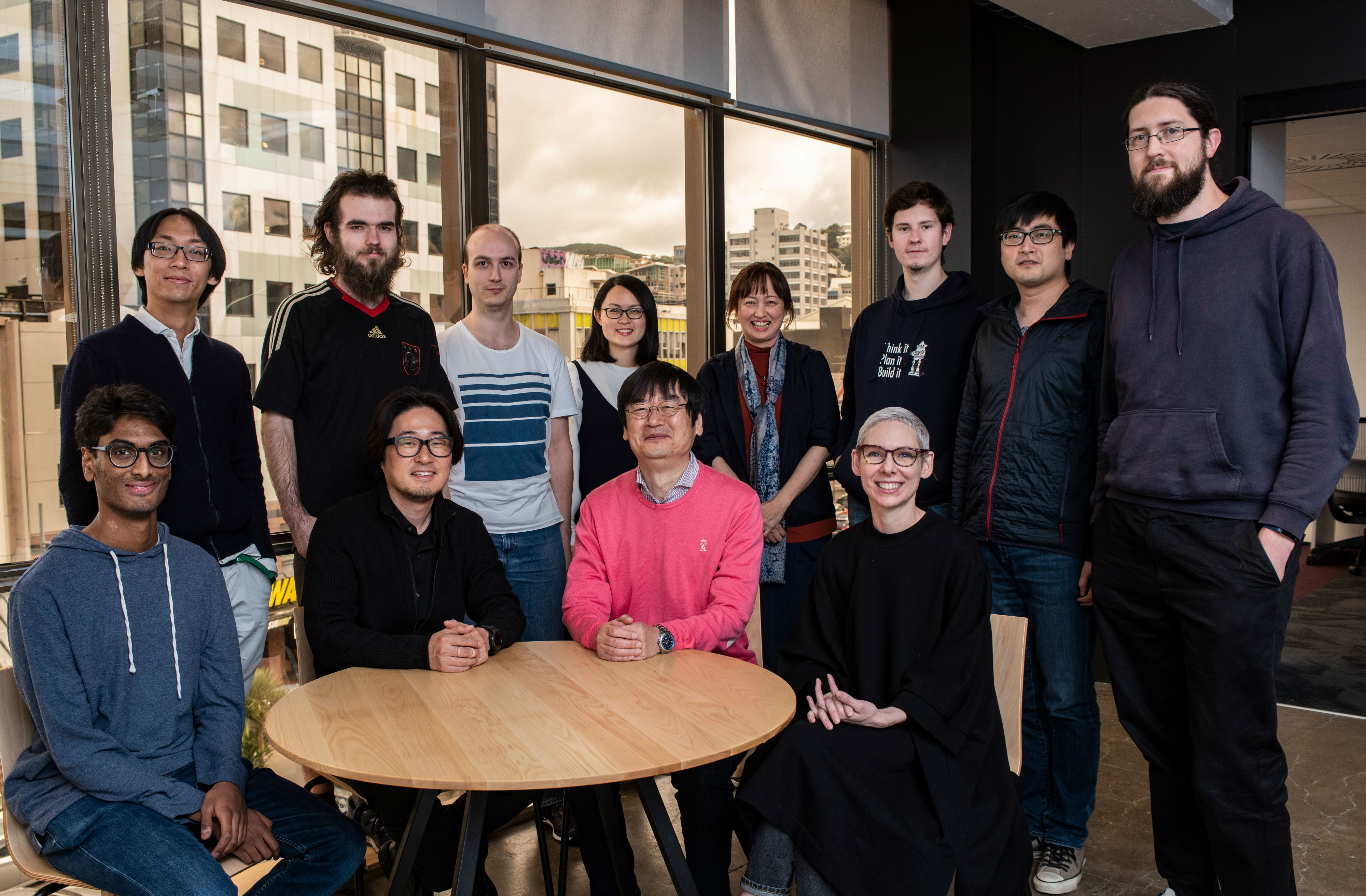 A group photo of the CMIC team.