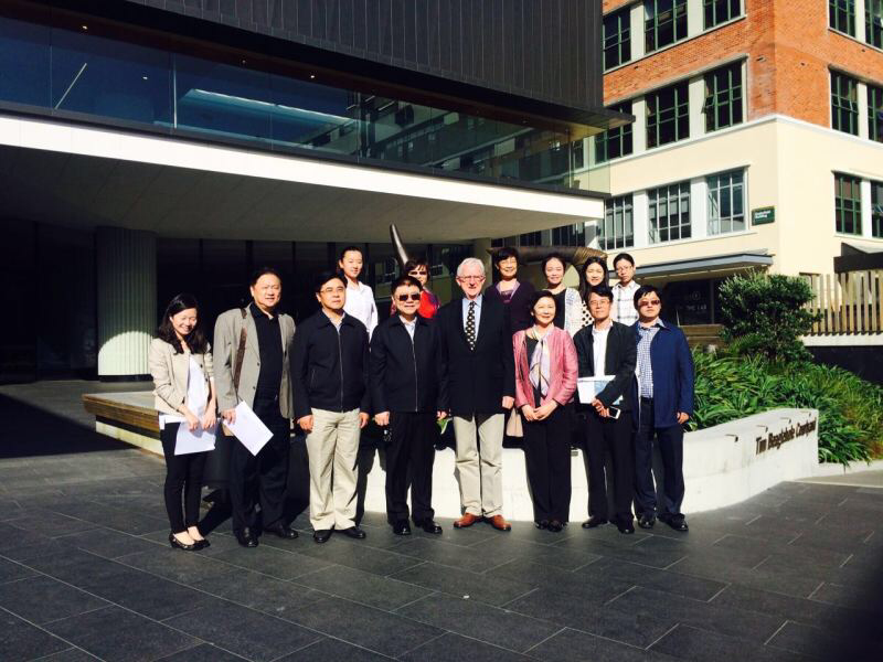 party secretary delegation group photo