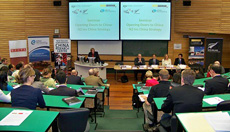 Conference audience at Opening Doors to China