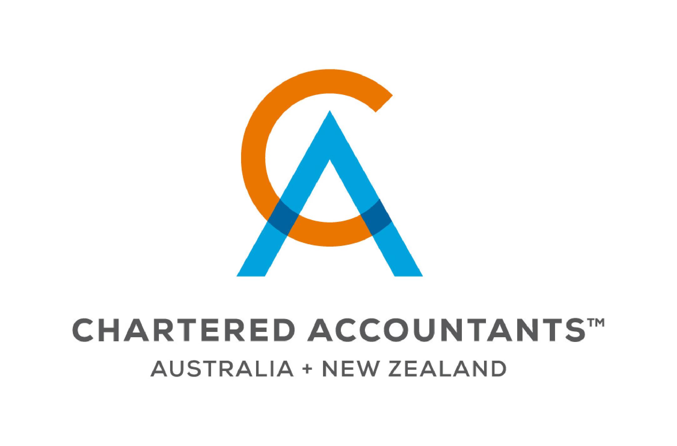 Chartered Accounts Australia New Zealand logo.