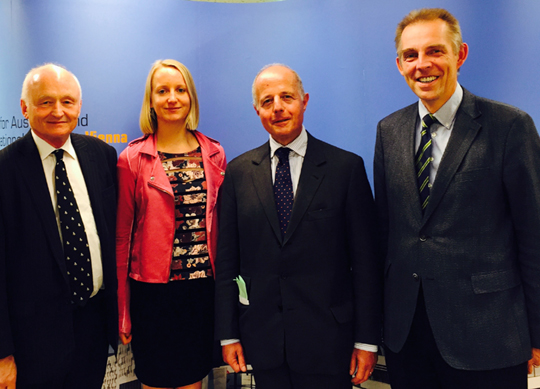 Meeting Professor Jabloner and Professor Michael Lang