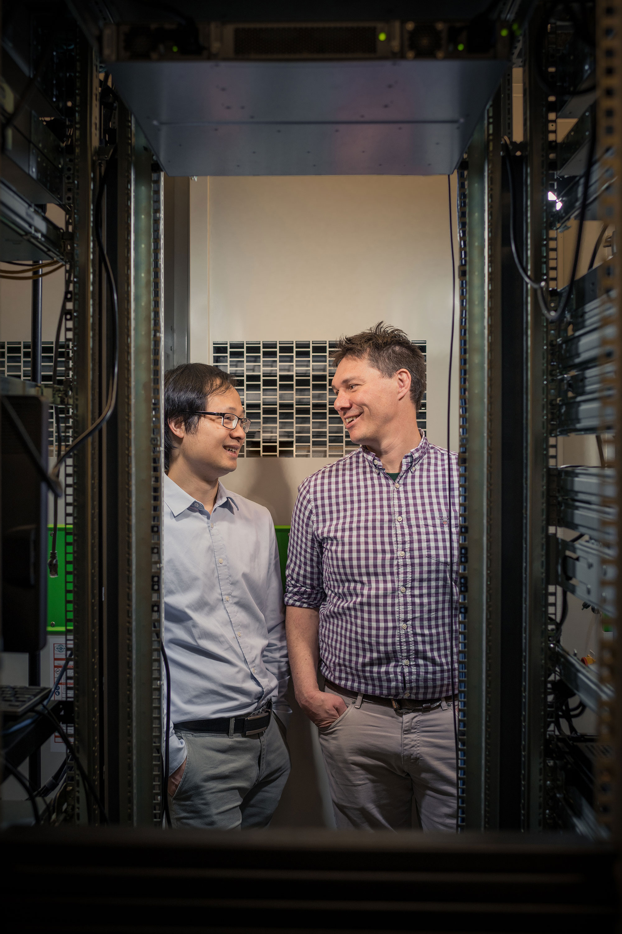 Dr Binh Nguyen and Professor Colin Simpson