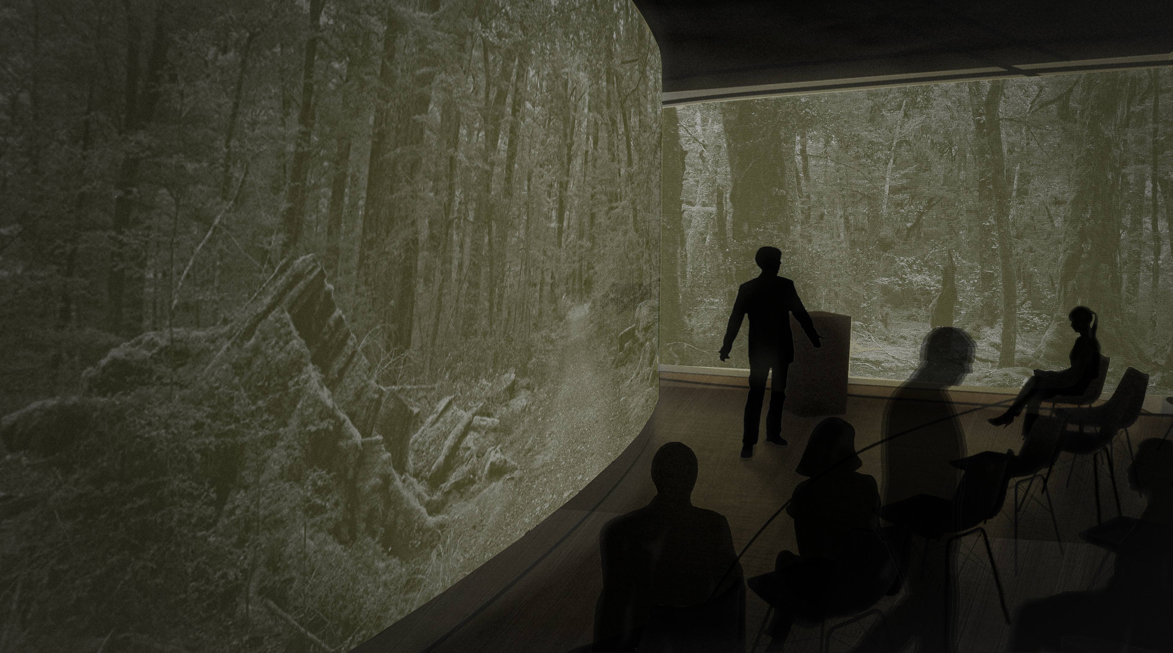 Image of structure designed by Lucia Graham.