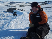 Bella Duncan in Antarctica