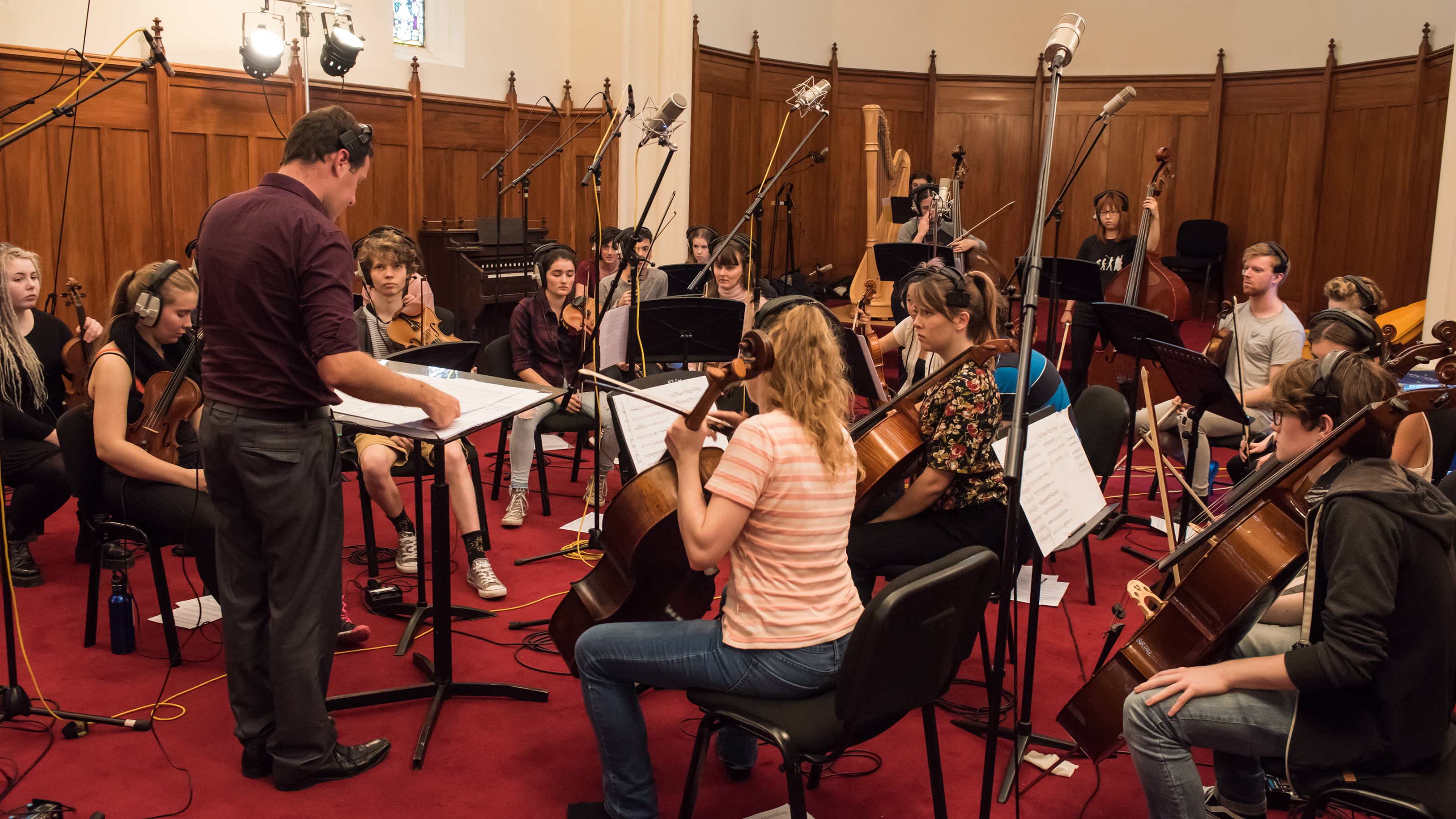 Recording an orchestra