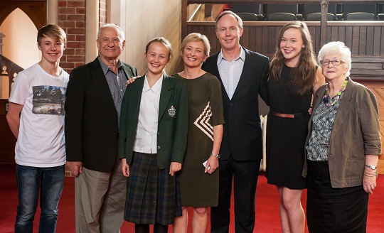 2013 Adam Prize winner Helena Wiśniewska Brow (centre) with her family. From left: Jeremy Brow, Stefan Wiśniewski, Lucy, James and Anna Brow, and Olga Wiśniewska 2013 Adam Prize winner Helena Wiśniewska Brow (centre) with her family. From left: Jeremy Brow, Stefan Wiśniewski, Lucy, James and Anna Brow, and Olga Wiśniewska