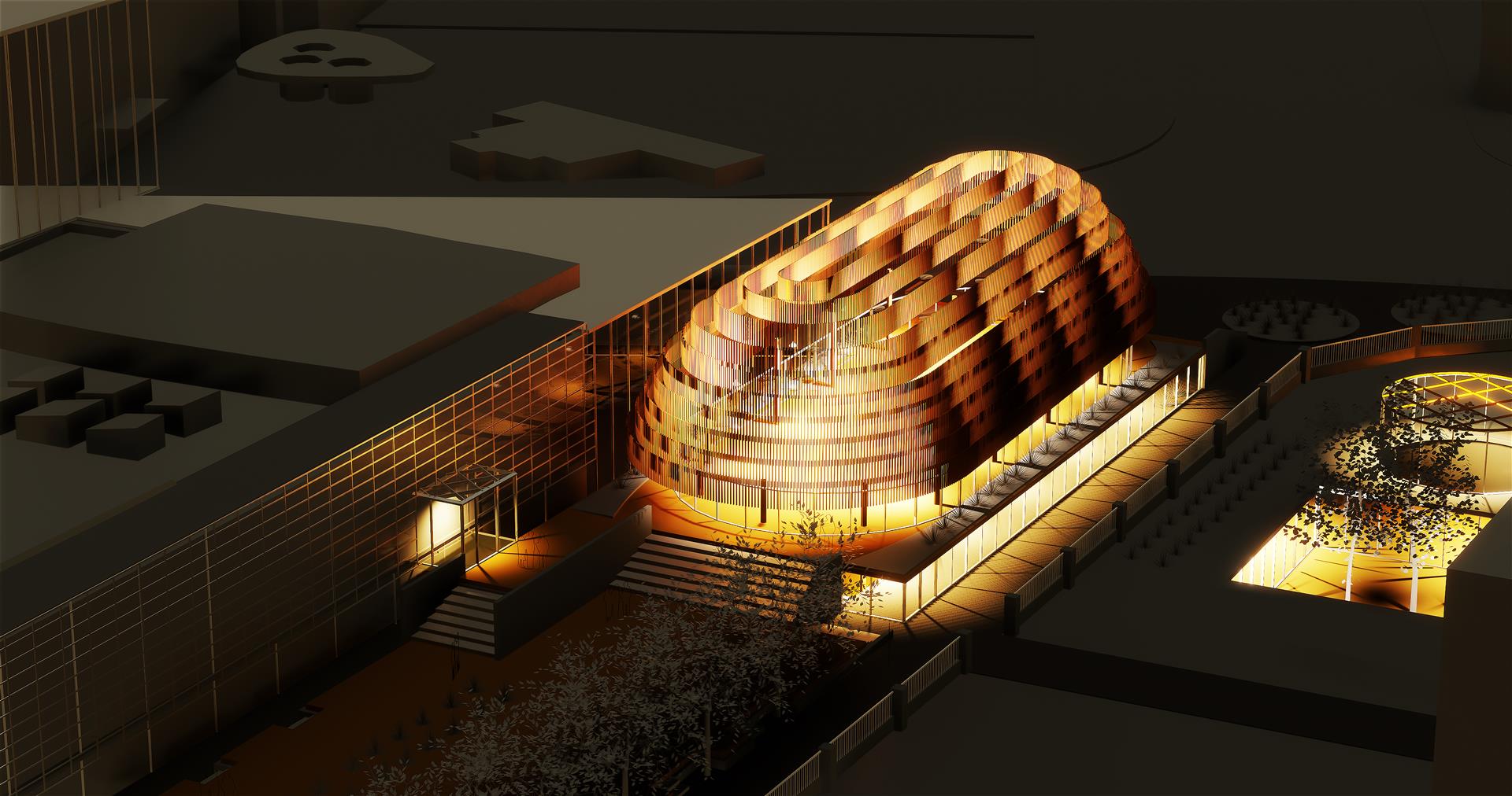 An artist’s impression of the Fale Male