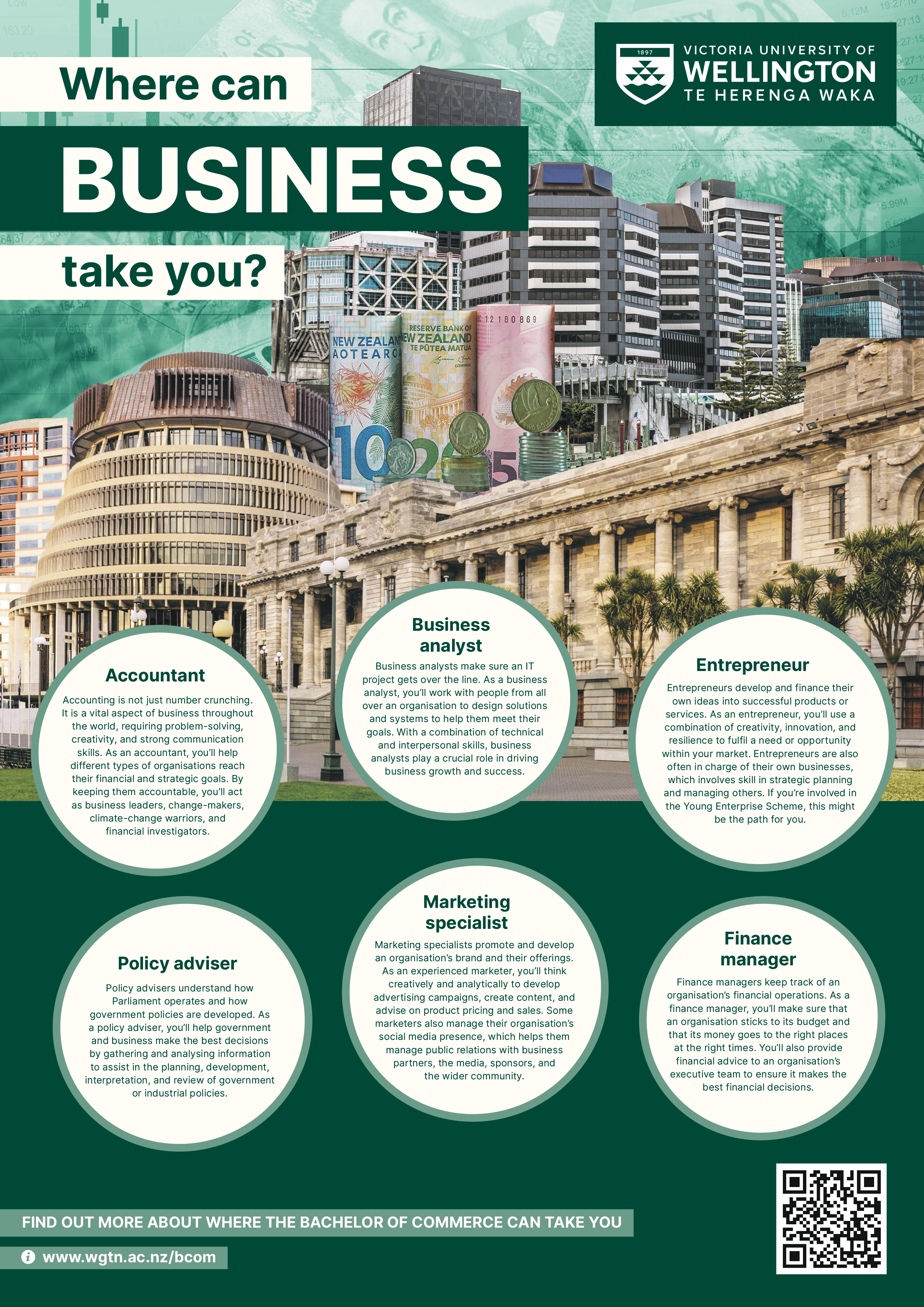 Where can business take you poster