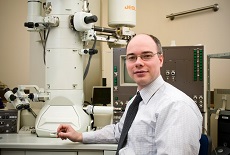 Dr Richard Tilley in a laboratory