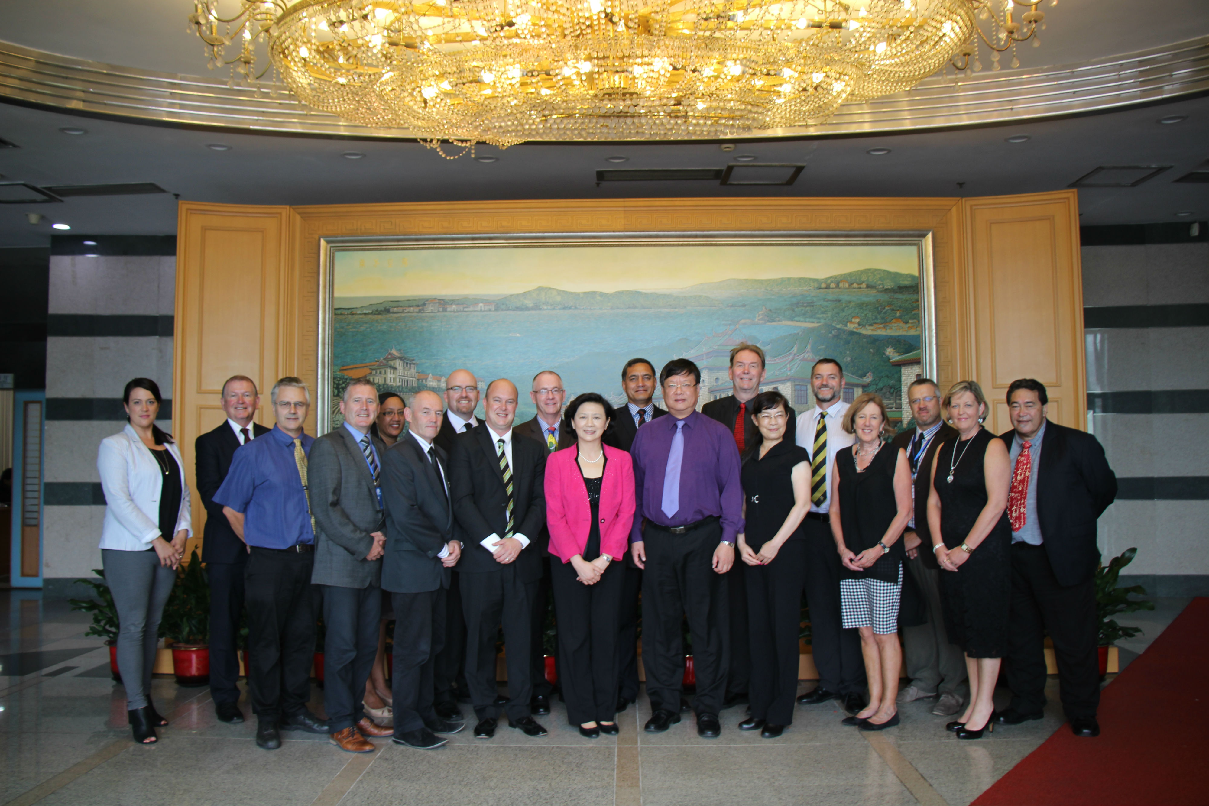 Meeting XMU Vice-President