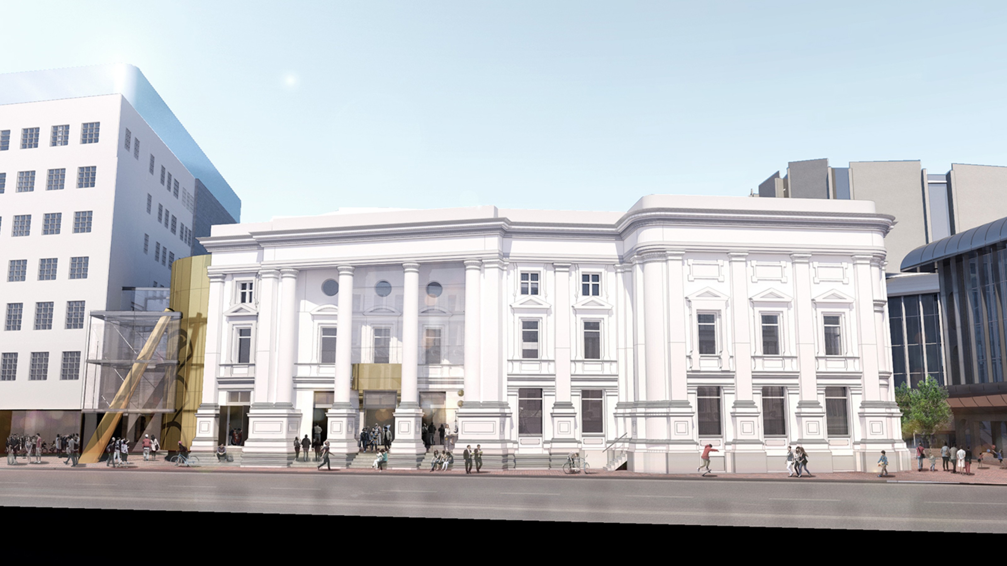 Sketch of the national centre of musical excellence.