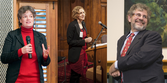 Mamari Stephens, Claudia Geiringer and Richard Boast