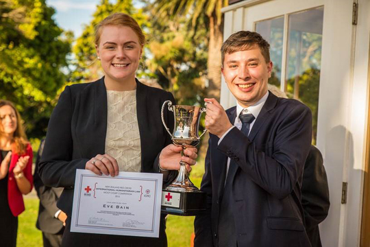 Eve Bain and Hayden Dempsey