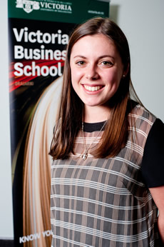 SMIB alumni Hannah May. 