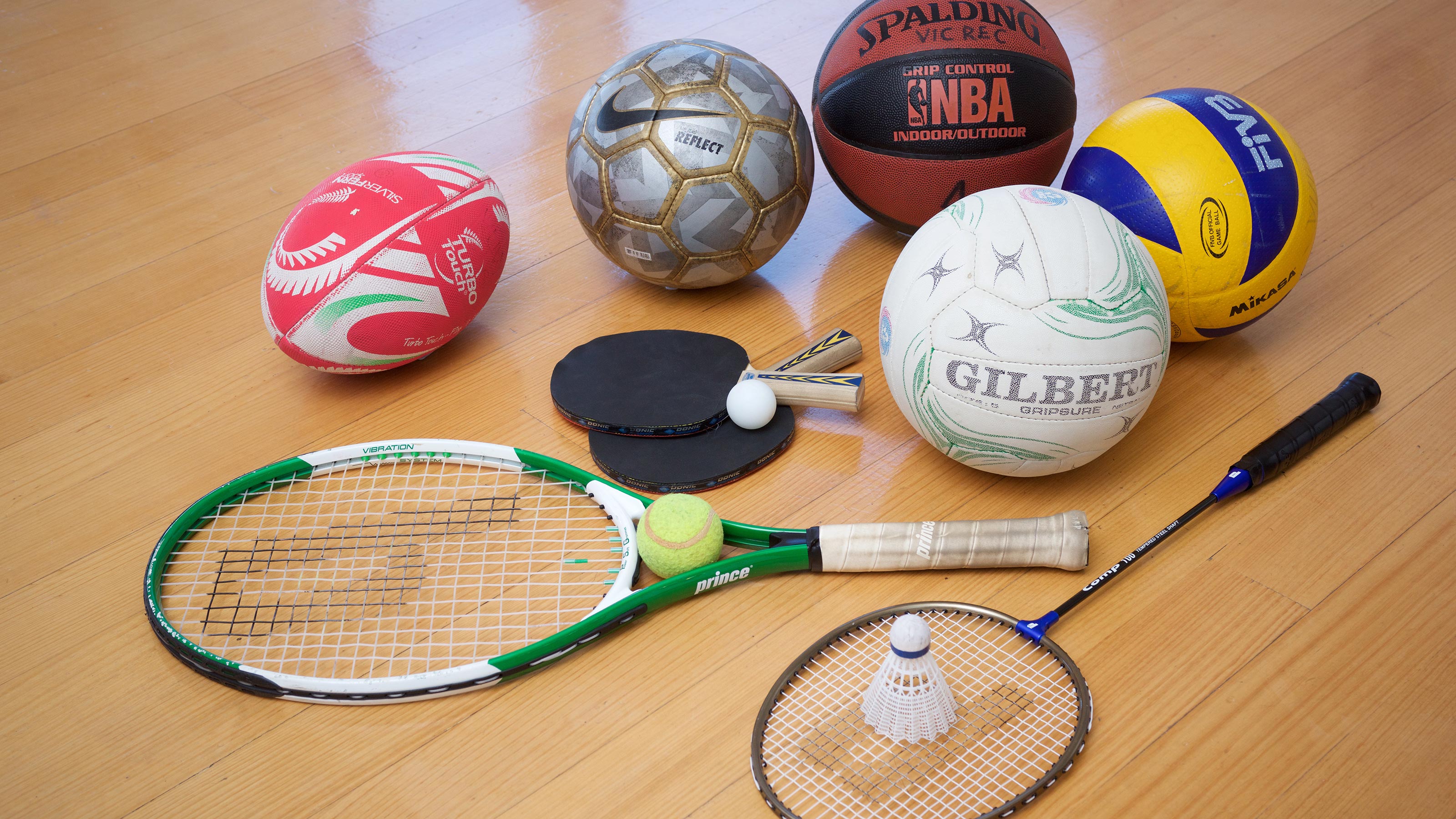 Equipment for hire at the Recreation Centre