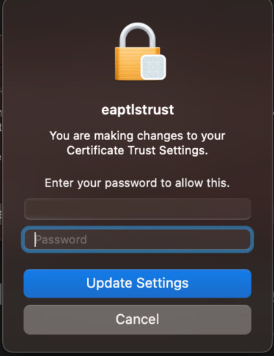 Enter your password