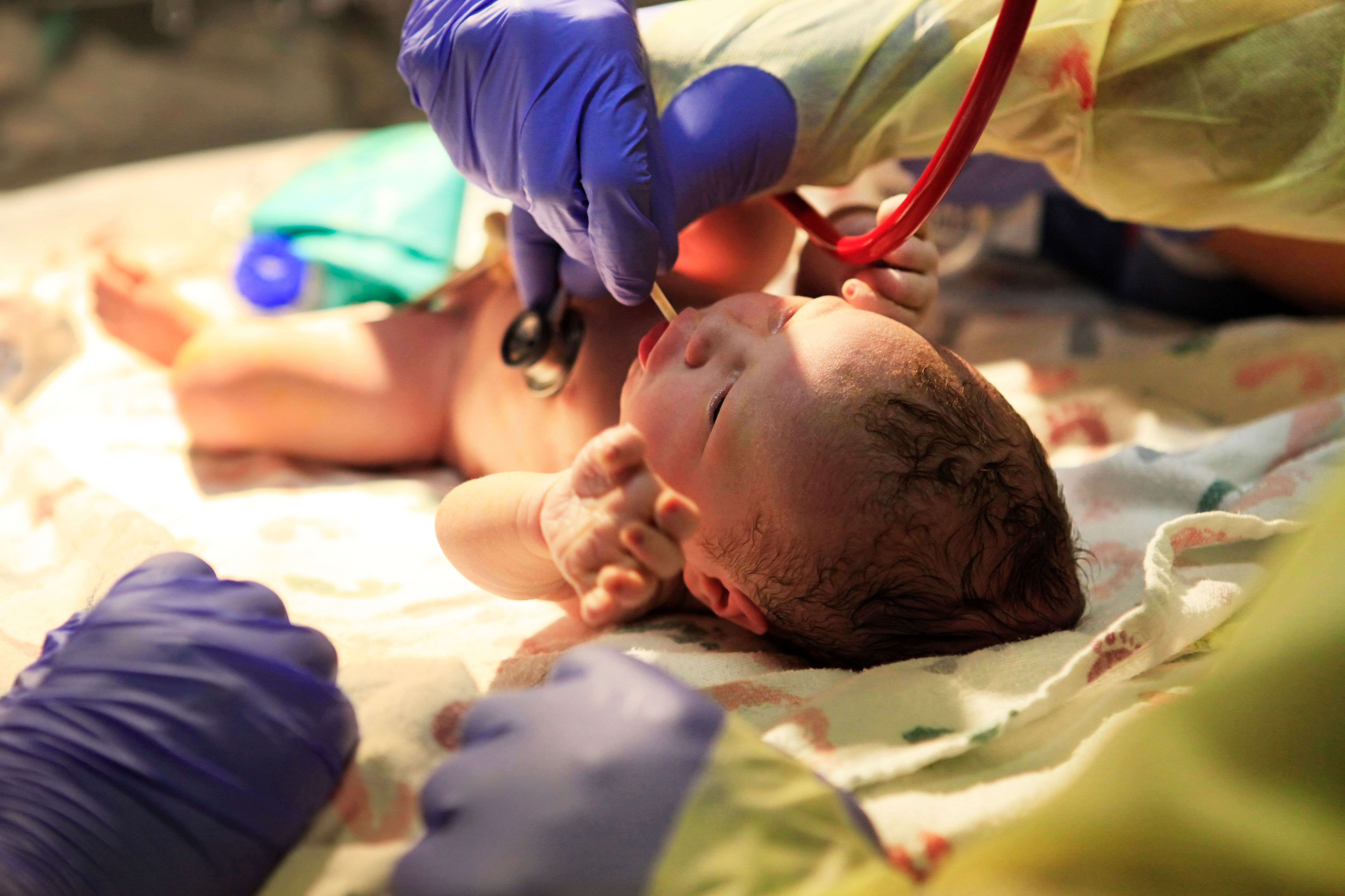 New born baby girl