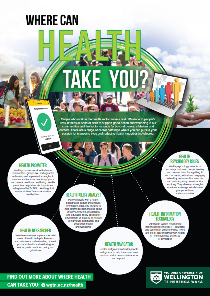 A thumbnail of the health careers poster