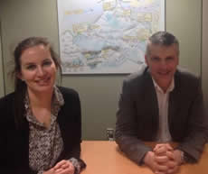 Monica Sorce and Matthew Needham