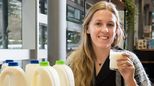 VBS student Rebecca Matthews won the &lsquo;Compete for Cash Cow&rsquo; competition