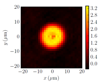 Pore imaged using Magnetic Resonance Pore Imaging
