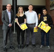 Intergen Young Achiever Award winners. 