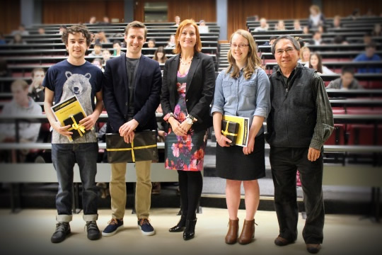 Winners of the 2015 Intergen Young Achiever
  Awards