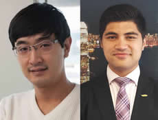Dr Yuri Seo and Mathew Rex
