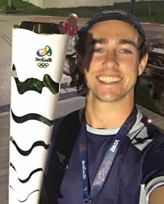 Champion paralympian Liam Malone