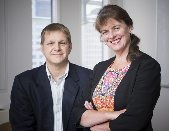 Victoria Business School researchers Associate Professor Urs Daellenbach and Dr Michelle Renton