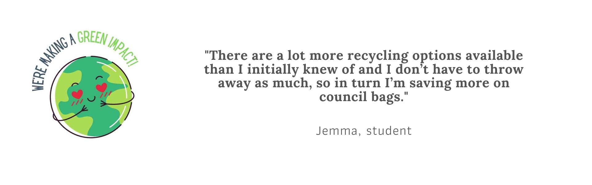 There are a lot more recycling options than I knew of