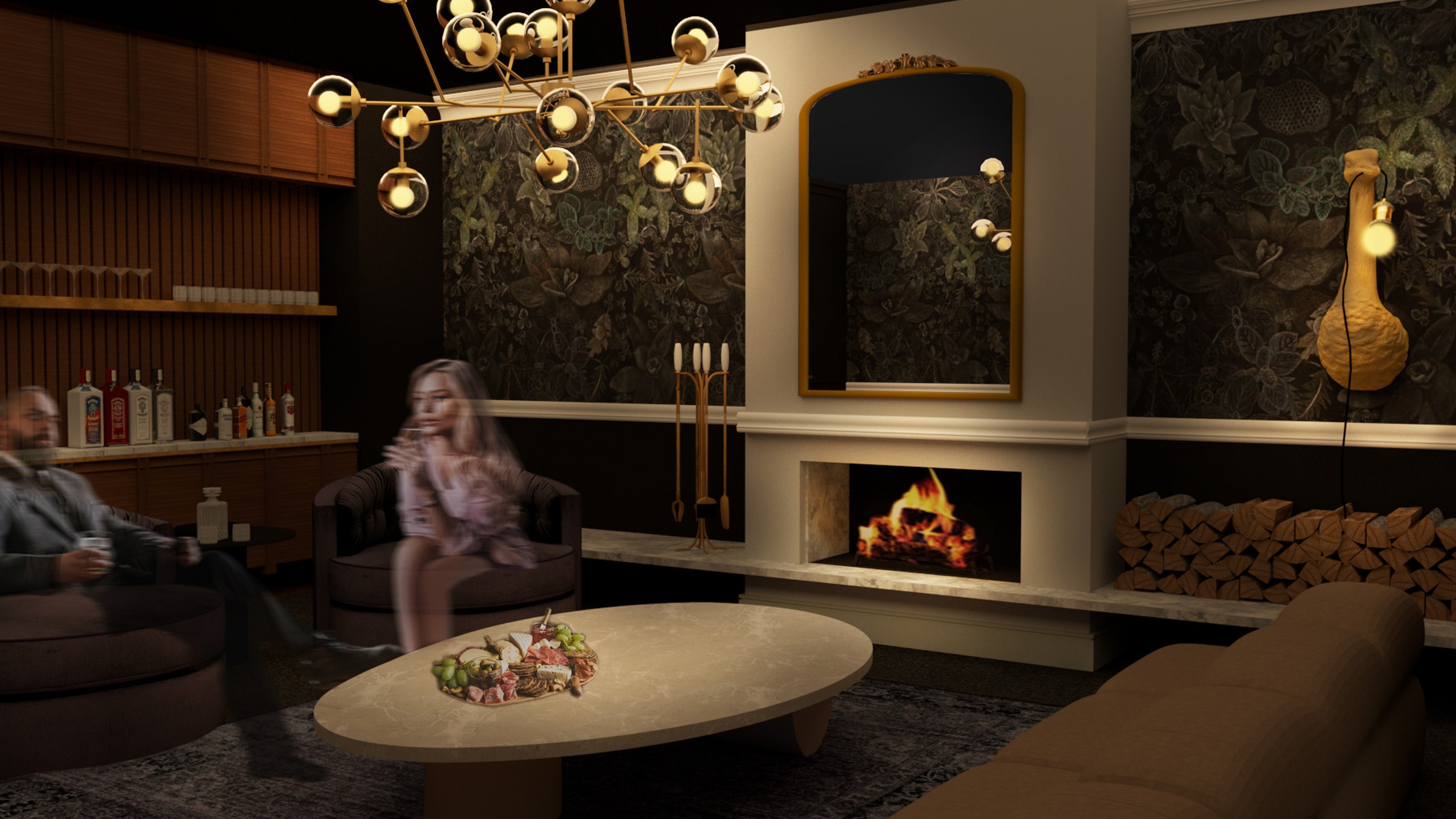 Jessica says that “A well-designed space should intentionally influence the way people perceive their surroundings. An interior can tell a story and play with the senses to create something memorable.”