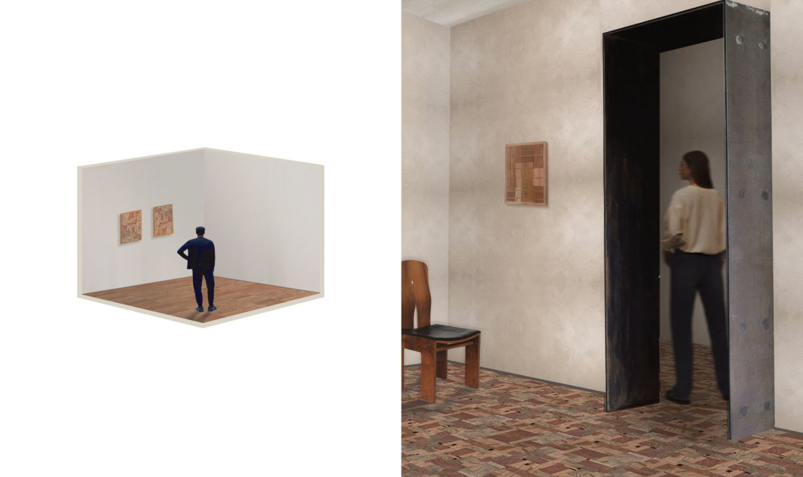 render of a exhibition space